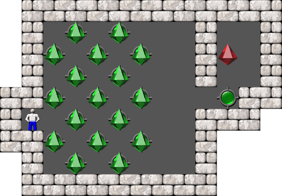 Sokoban Passing By level 3